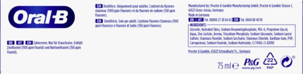 Bild 3 von Oral-B PROFESSIONAL Zahnfleisch & -Schmelz PRO-REPAIR Zahnpasta