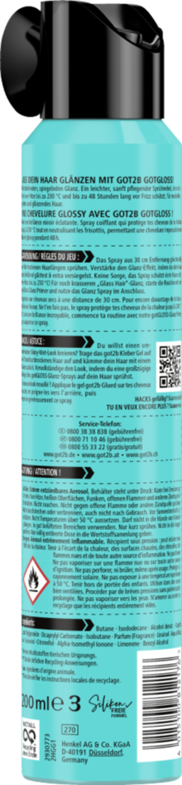 Bild 2 von got2b gotGloss Glanz Spray