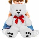 Bild 1 von Deuba Teddybär Knuddel L - 50cm - weiß