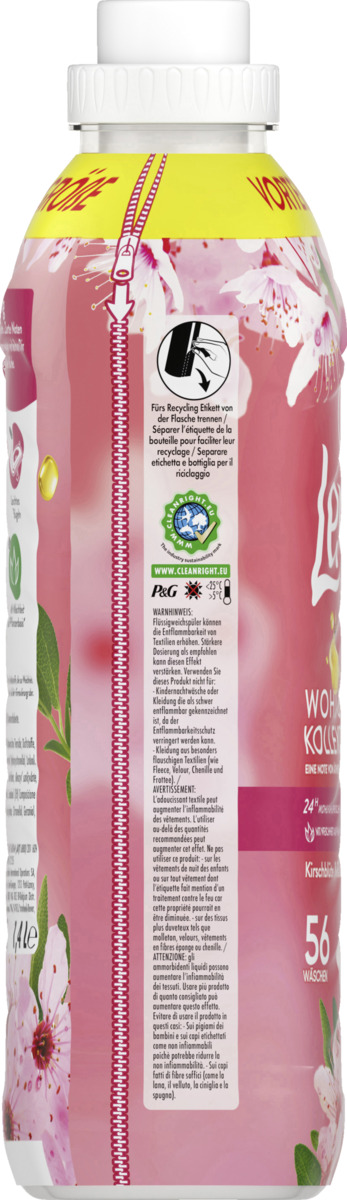Bild 3 von Lenor Kirschblüte & Edelsalbei Weichspüler  56 WL