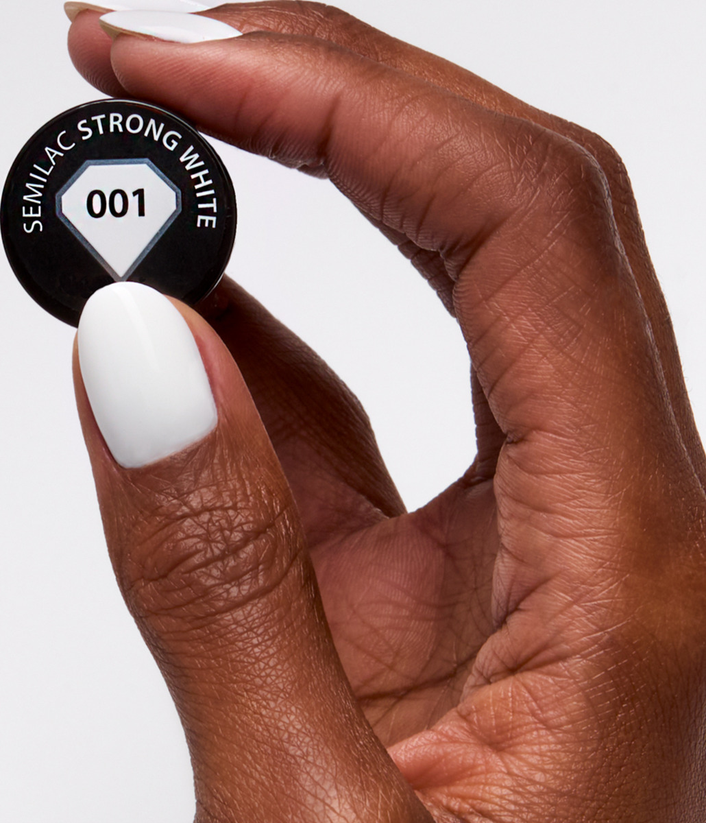 Bild 2 von Semilac UV-Nagellack 001 Strong White XXL