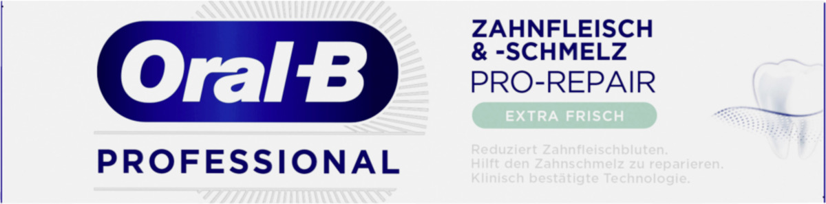 Bild 1 von Oral-B PROFESSIONAL Zahnfleisch & -Schmelz PRO-REPAIR Zahnpasta