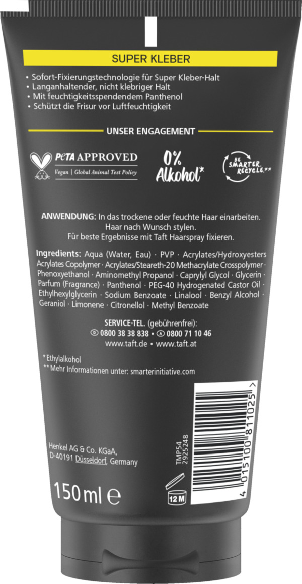 Bild 2 von Taft Styling Gel Super Kleber