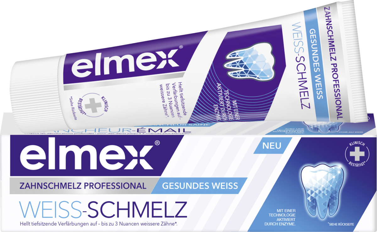 Bild 4 von elmex Zahnschmelz Professional Weiss-Schmelz Zahnpasta