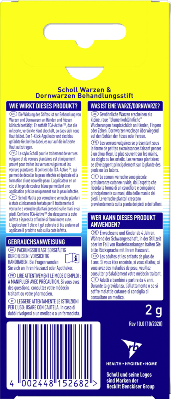 Bild 4 von Scholl Warzen & Dornwarzen Entfernerstift