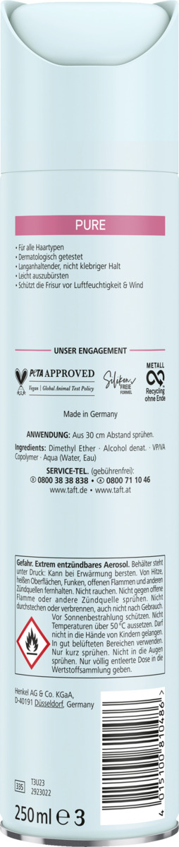 Bild 2 von Taft Haarlack Pure