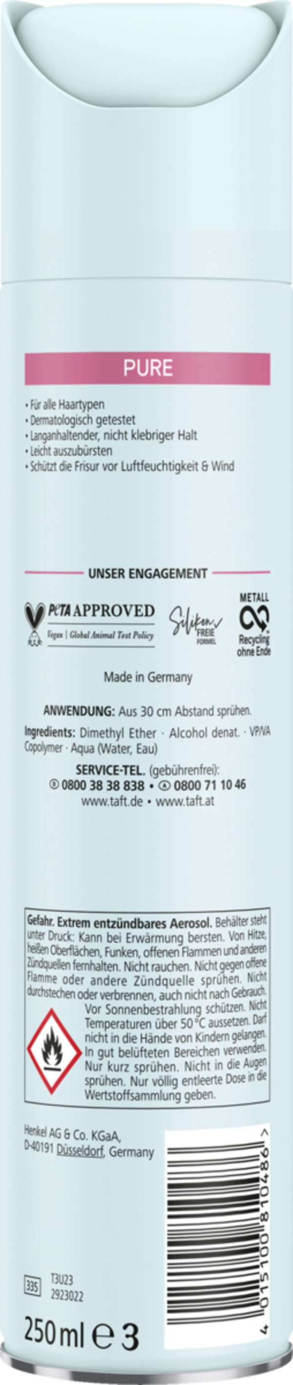 Bild 2 von Taft Haarlack Pure