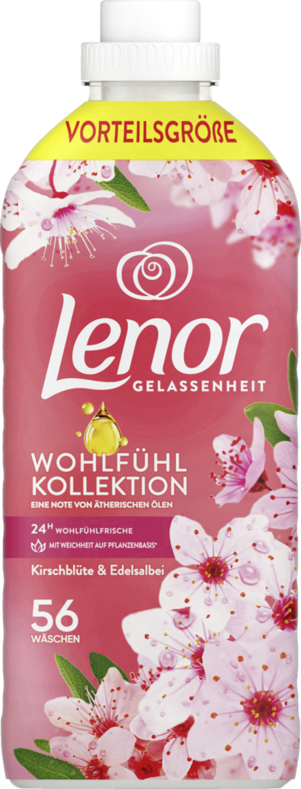 Bild 1 von Lenor Kirschblüte & Edelsalbei Weichspüler  56 WL