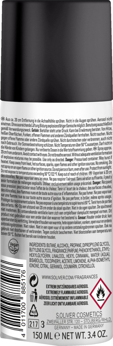 Bild 2 von s.Oliver Deospray So Pure Men