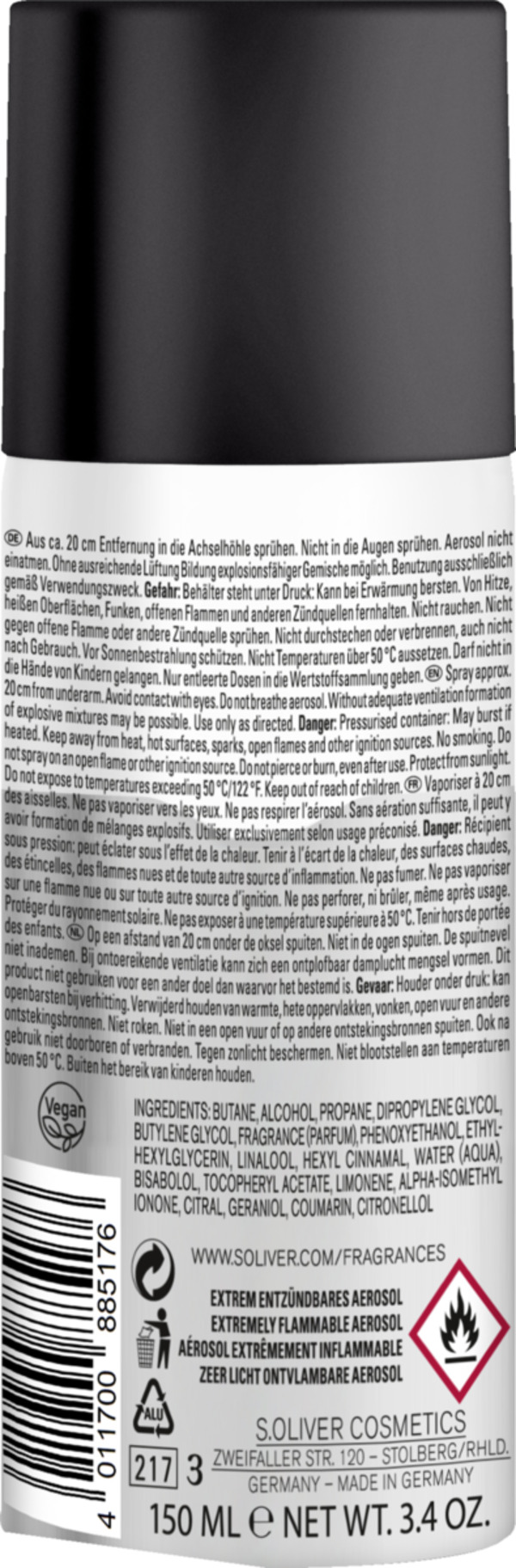 Bild 2 von s.Oliver Deospray So Pure Men