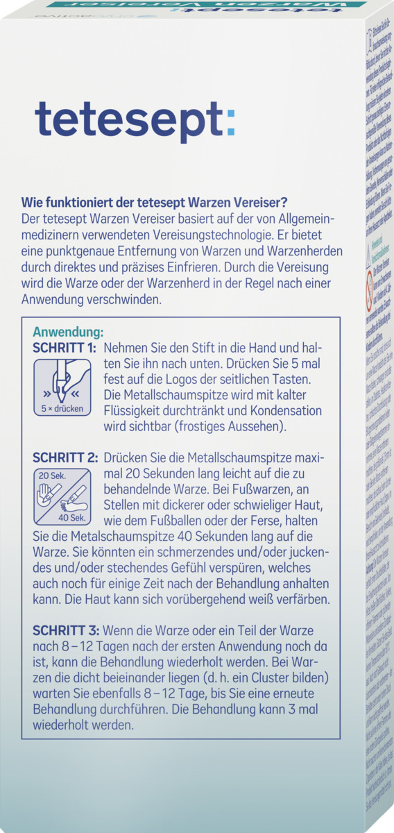 Bild 4 von tetesept Warzen Vereiser
