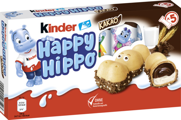 Bild 1 von Ferrero Kinder Happy Hippo Kakao
