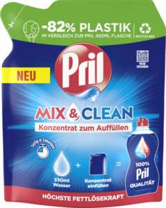 Pril Mix & Clean Geschirrspülmittel Konzentrat Original