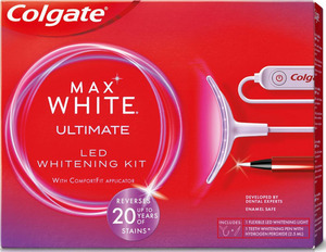 Colgate Max White Ultimate LED-Whitening-Kit mit KomfortFit-Adapter