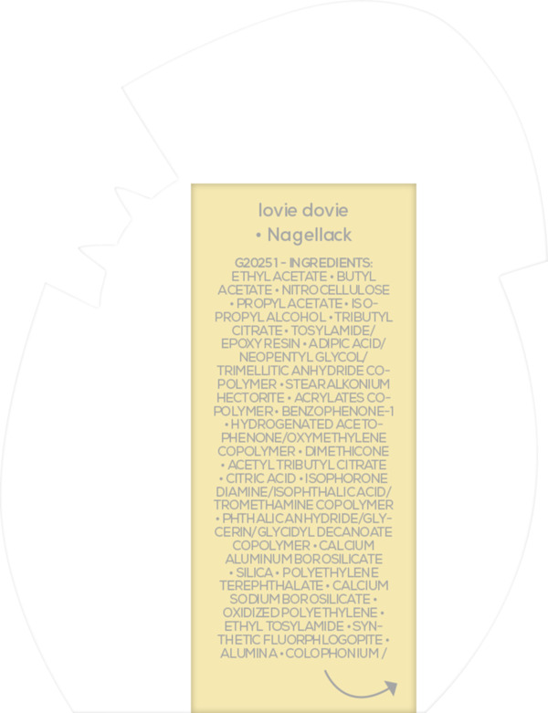 Bild 2 von essie Oster Coffret Küken Ei Nagellack Nr. 20 lovie dovie