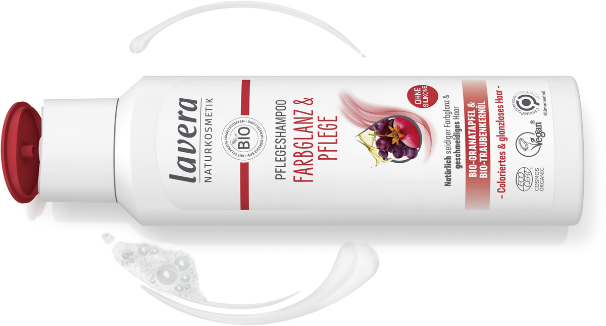 Bild 2 von lavera Pflegeshampoo Farbglanz & Pflege