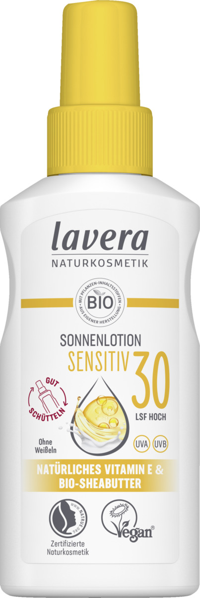 Bild 1 von lavera Sonnenlotion Sensitiv LSF 30