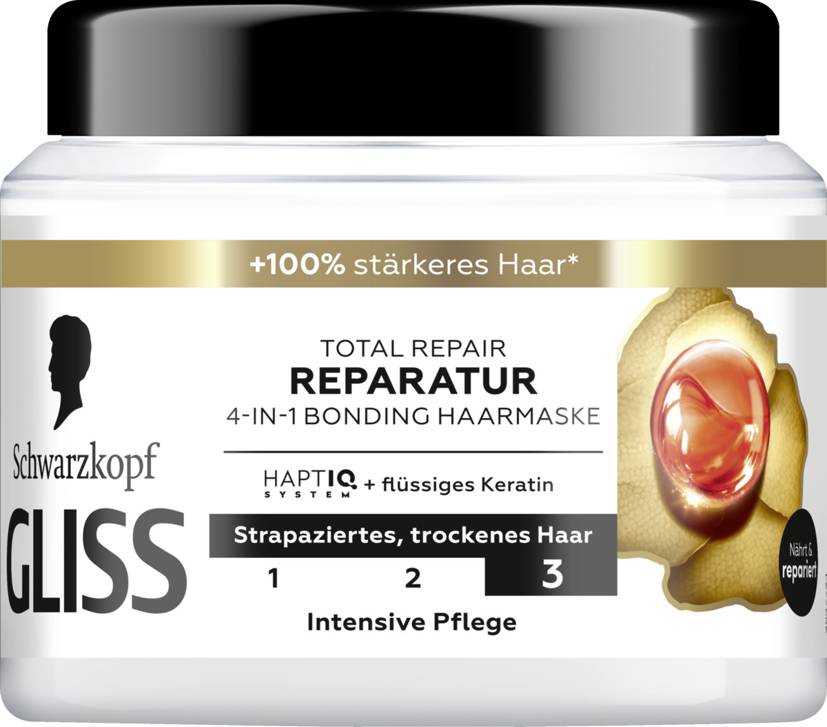 Bild 1 von Gliss Total Repair Reparatur 4-in-1 Bonding Haarmaske