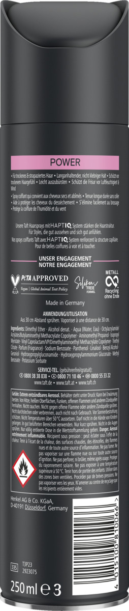 Bild 2 von Taft Haarspray Power Cashmere