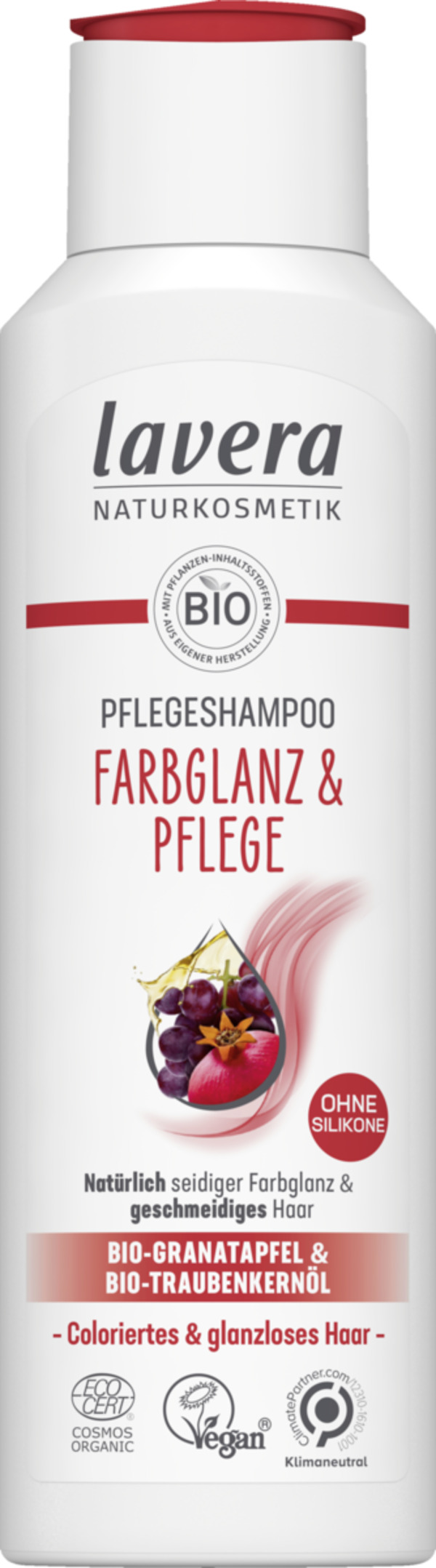 Bild 1 von lavera Pflegeshampoo Farbglanz & Pflege