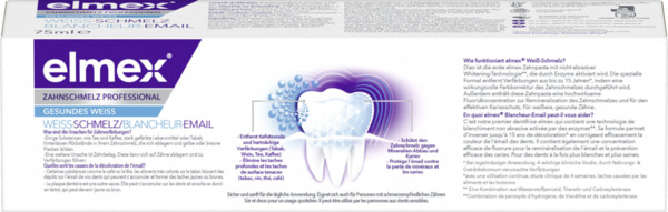 Bild 2 von elmex Zahnschmelz Professional Weiss-Schmelz Zahnpasta