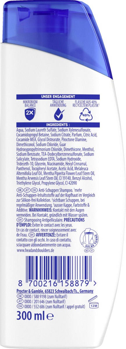Bild 2 von head & shoulders Anti Schuppen Shampoo Refreshing Tea Tree