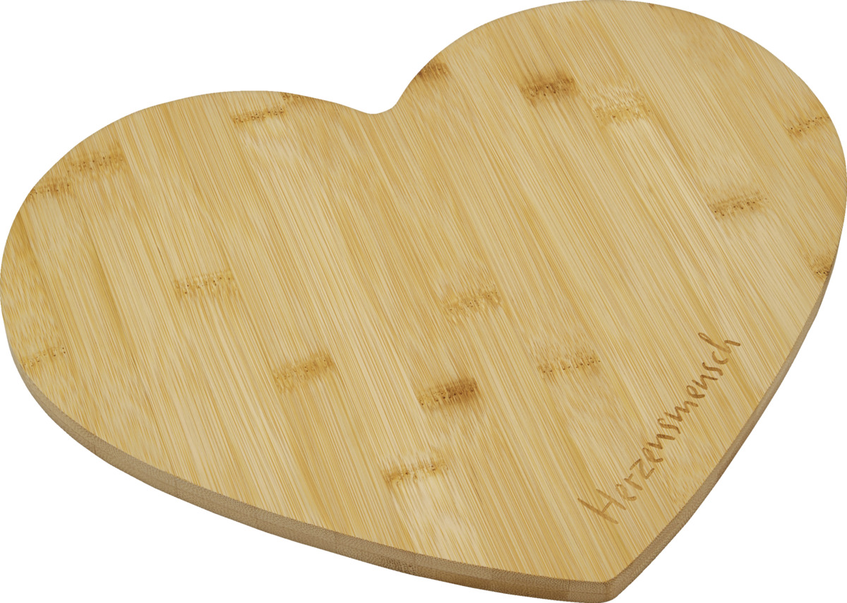 Bild 2 von IDEENWELT Bambusbrett Herzensmensch