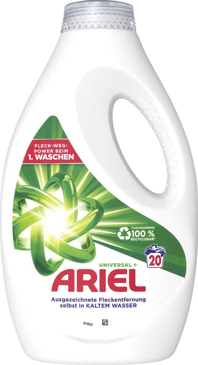 Bild 1 von Ariel Universal+ Vollwaschmittel Flüssig 20WL