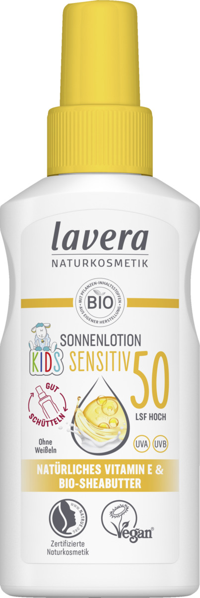 Bild 1 von lavera Sonnenlotion Sensitiv KIDS LSF 50