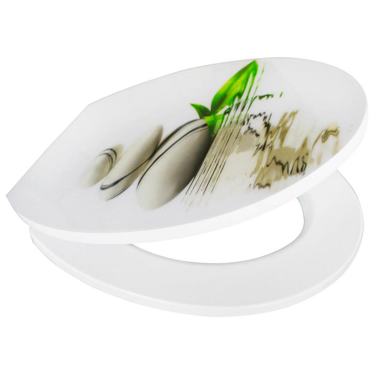 Bild 1 von WC-Sitz weiß Duroplast