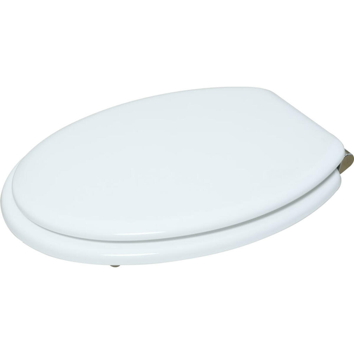 Bild 1 von WC-Sitz weiß Holzwerkstoff