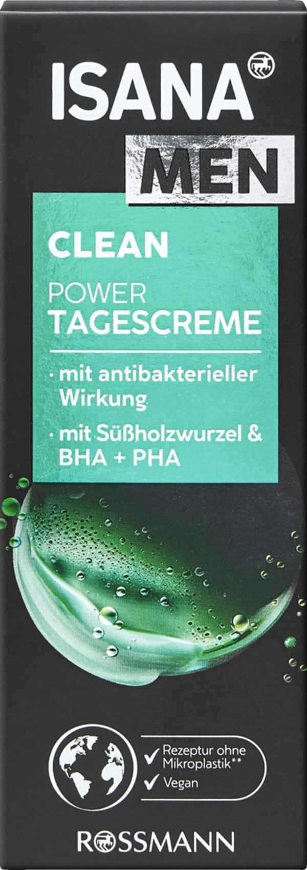 Bild 1 von ISANA MEN Clean Power Tagescreme