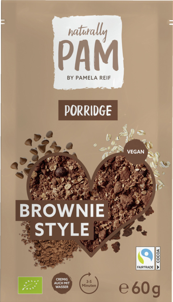 Bild 1 von Naturally PAM Bio Porridge Brownie Style
