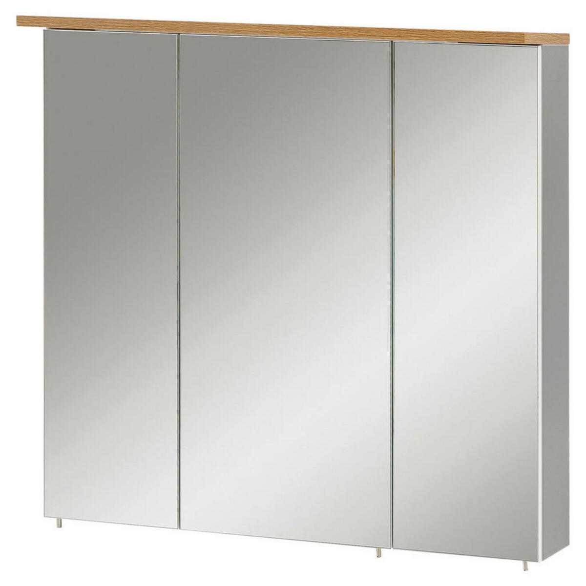 Bild 1 von Spiegelschrank Padua grau B/H/T: ca. 70,5x72,3x15,7 cm