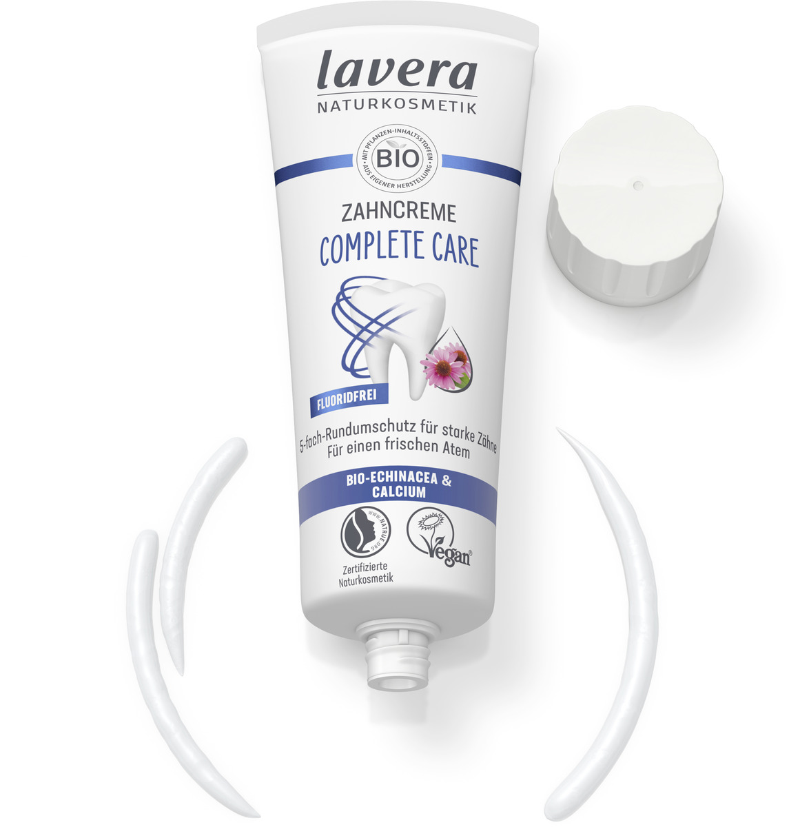 Bild 3 von lavera Zahncreme Complete Care flouridfrei
