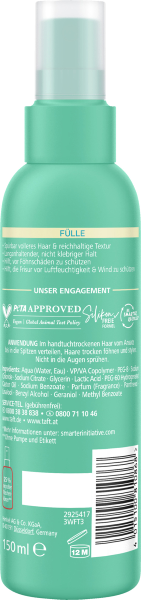 Bild 2 von Taft Füllegebendes Spray