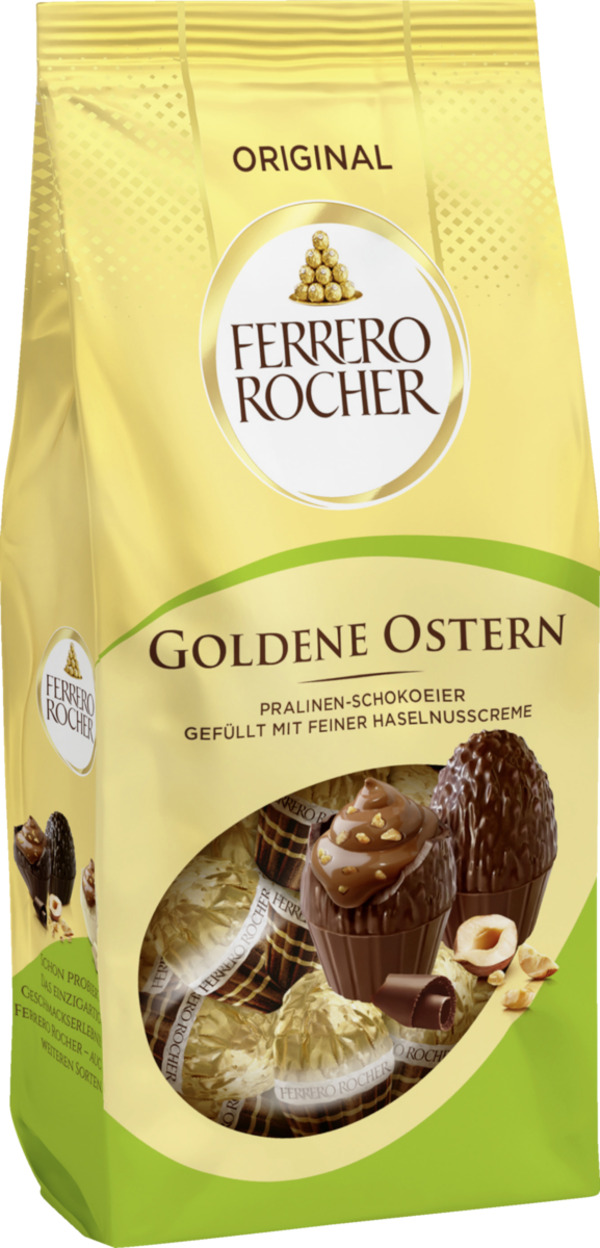 Bild 1 von Ferrero Rocher Goldene Ostern Pralinen-Schokoeier Original