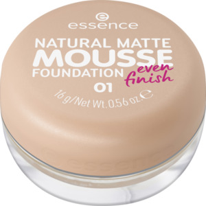 essence Natural Matte Mousse Foundation 01