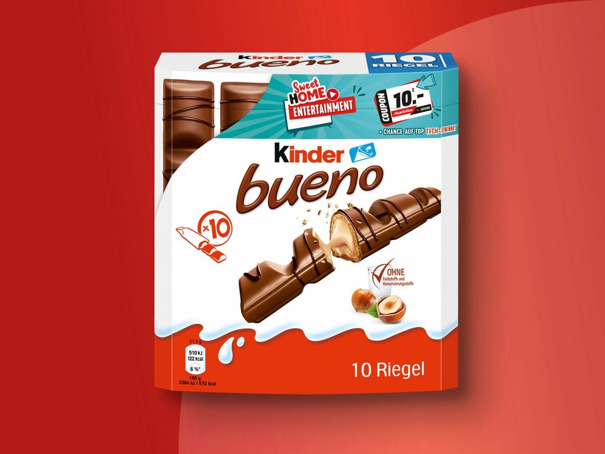 Bild 1 von Kinder Bueno, 
         215 g
