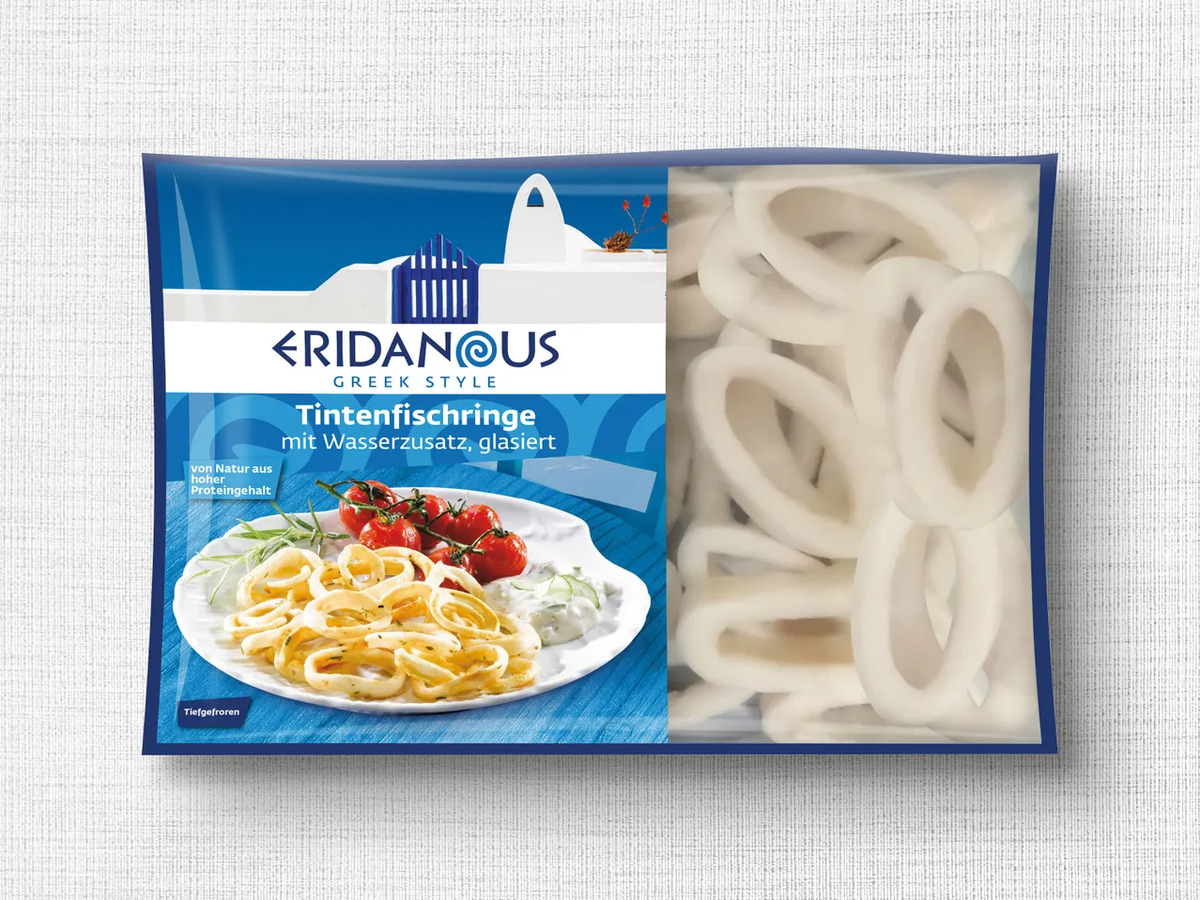 Bild 1 von Eridanous Tintenfischringe, 
         700 g; Abtropfgewicht: 630 g