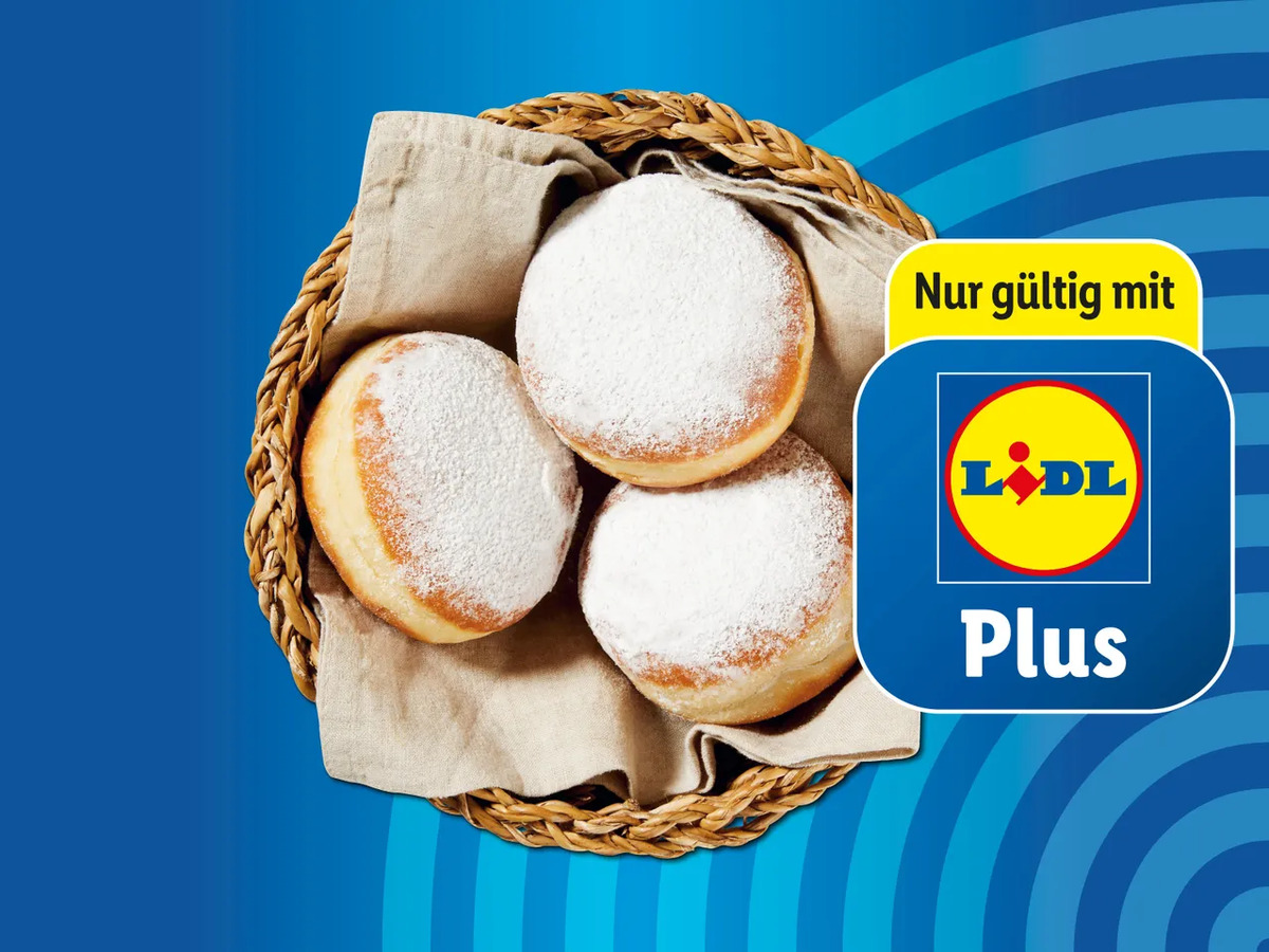 Berliner mit Mehrfruchtfüllung, 3 Stück von Lidl ansehen!