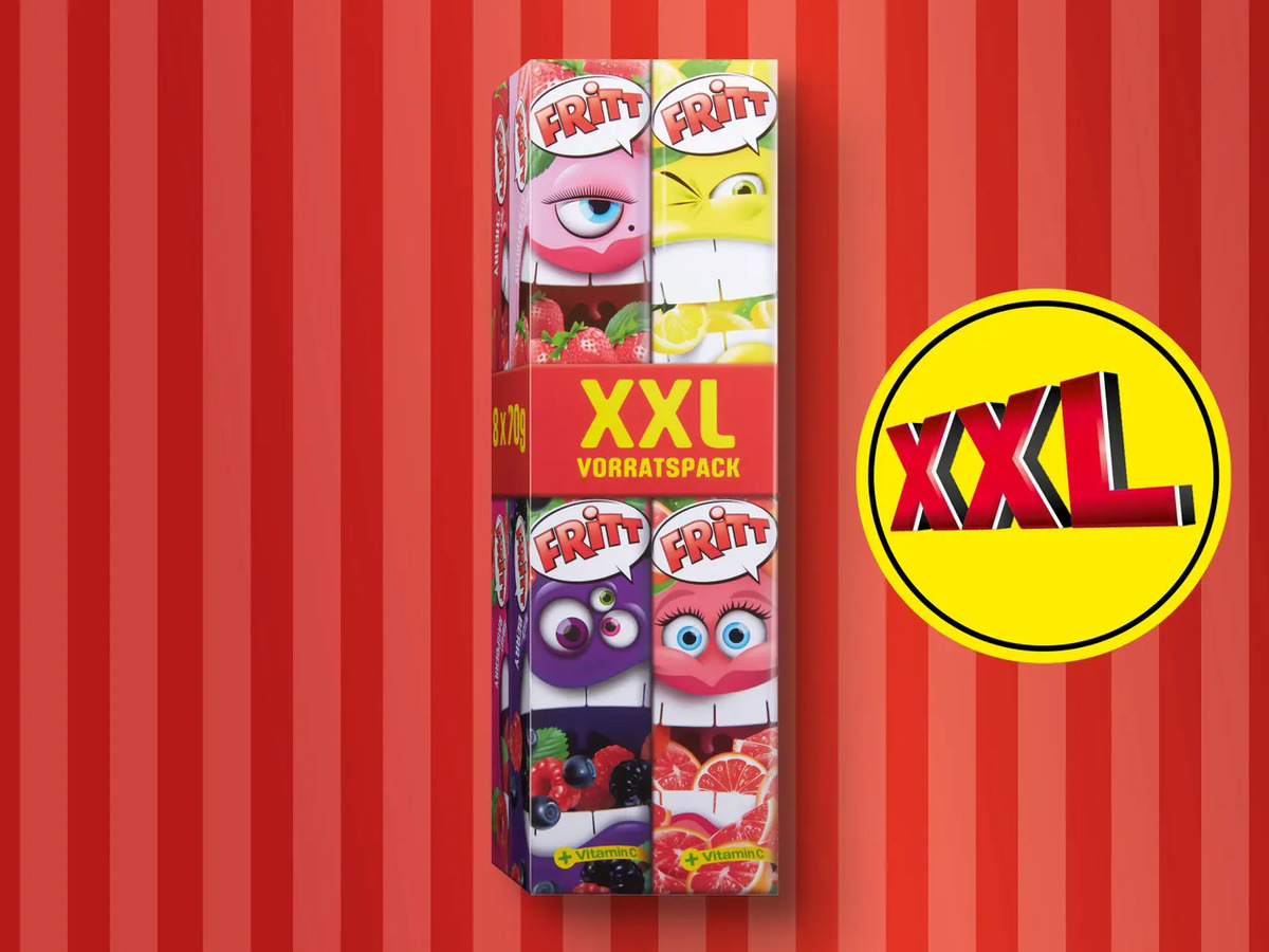 Bild 1 von Fritt Kaustreifen XXL, 
         560 g