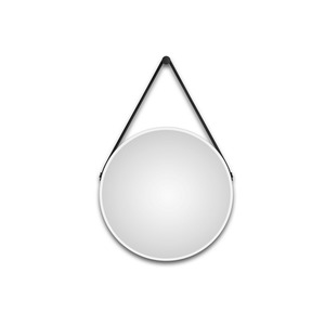 DSK LED-Spiegel 'Silver Barbier' kupfer Ø 50 cm