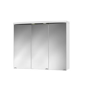 Sieper LED-Spiegelschrank 'Ancona' weiß 80,4 x 74 x 14,2 cm