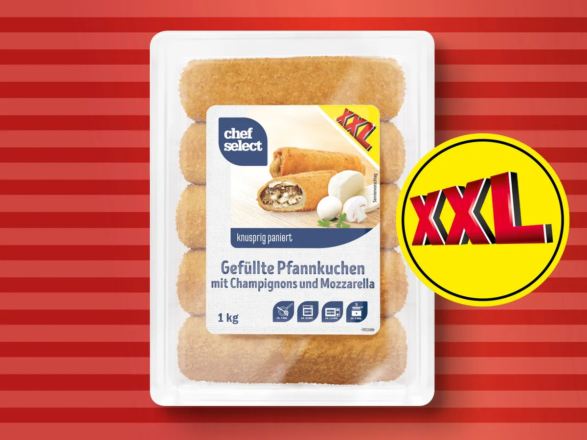Bild 1 von Chef Select Gefüllte Pfannkuchen XXL, 
         1 kg