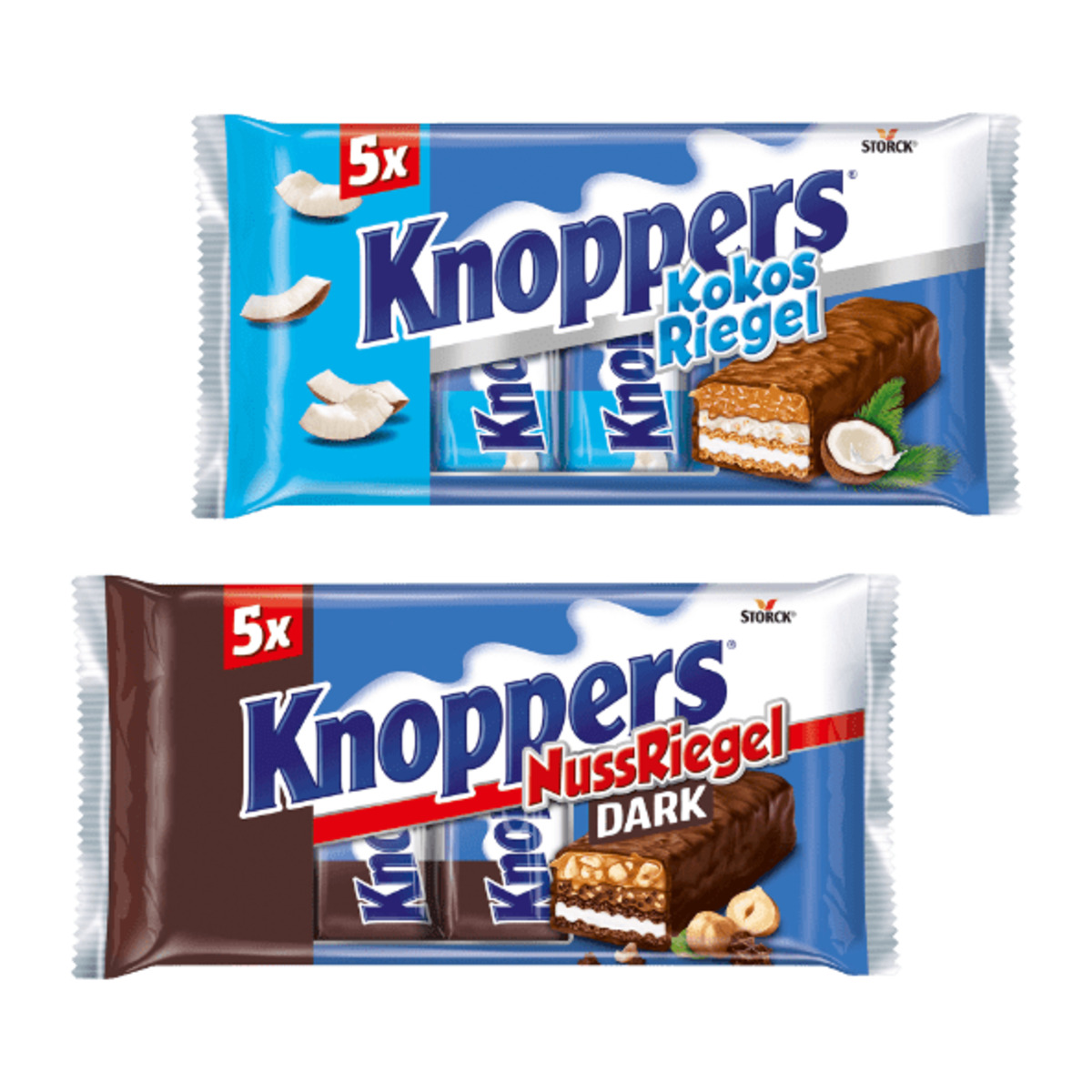 Bild 1 von STORCK Knoppers Riegel 200g