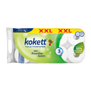 KOKETT Recycling-Toilettenpapier XXL 220Blatt