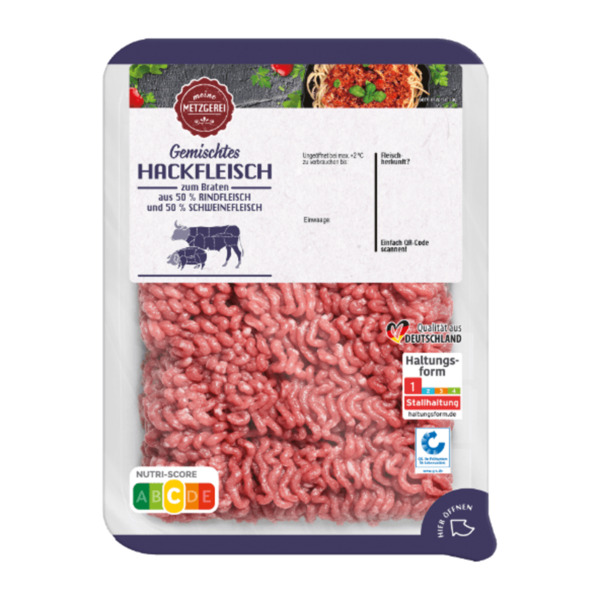 Bild 2 von MEINE METZGEREI Hackfleisch 500g