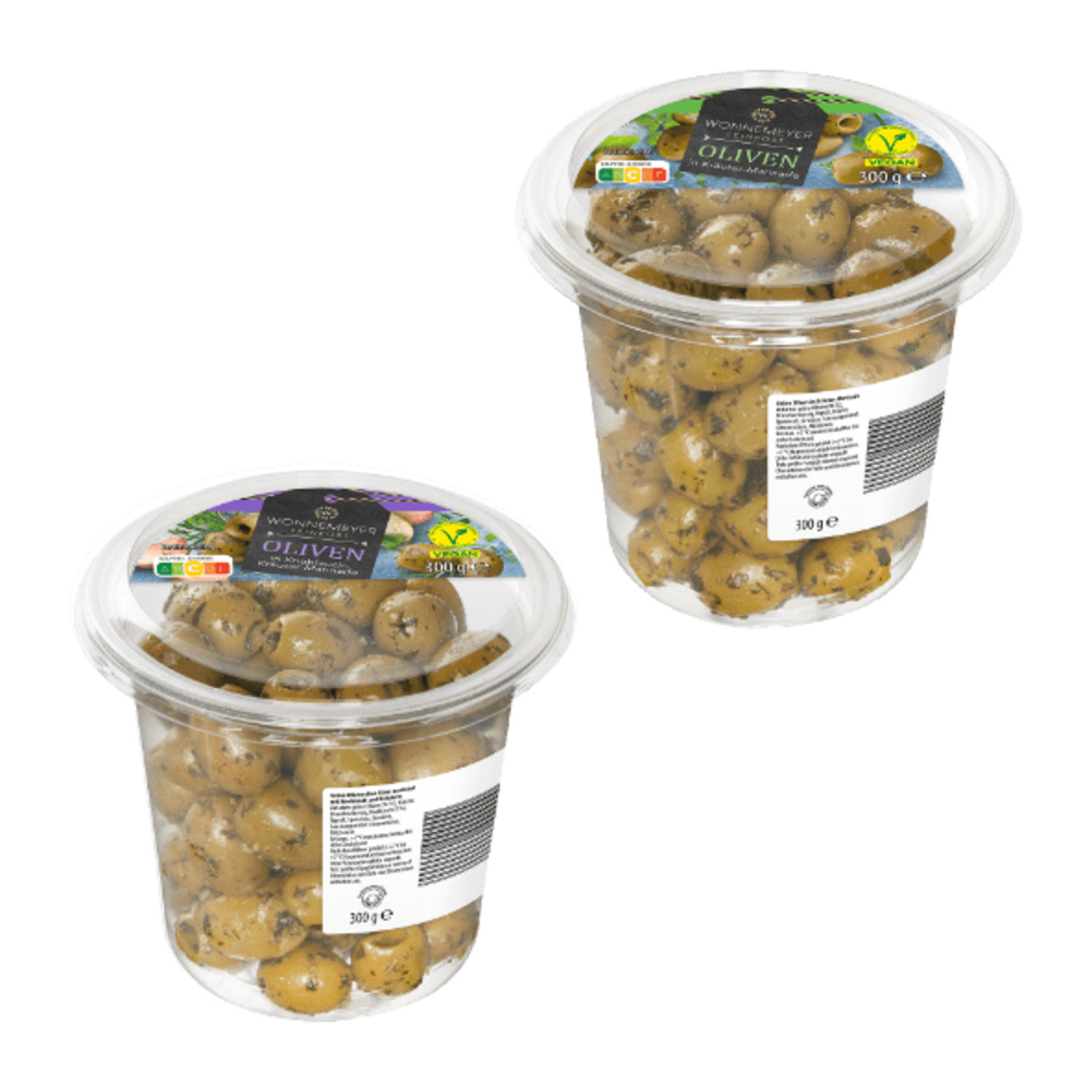 Bild 1 von WONNEMEYER Oliven 300g