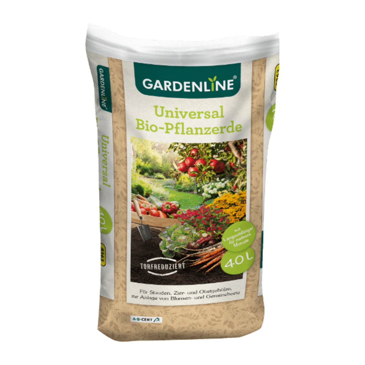 Bild 1 von GARDENLINE Universal Bio-Pflanzenerde 40L